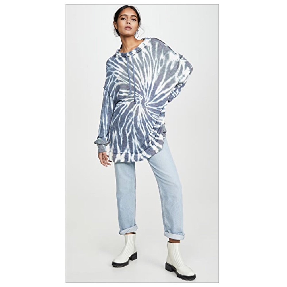 Free People Best Catch Tie Dye Light Sweatshirt - Picture 3 of 4